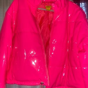 Hot Pink Daisy Jacket